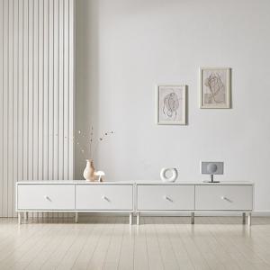 [더젠] 네스2400 와이드 칸칸 거실장세트1(EO등급)