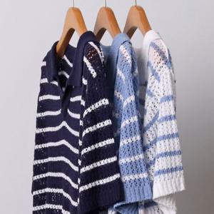 단가라 카라 오픈 반팔티 305I890S 빅사이즈 여성 504