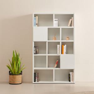 제임스 5단 도어 책장 거실 1200