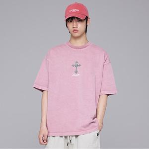 [라이프워크] 가먼트 크롬 반팔 티셔츠_LW252TS416