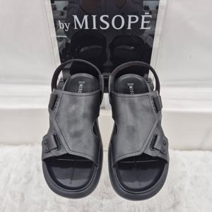 [미소페]By미소페 남성 스트랩 캐주얼 샌들 122HH424ZF203 BLACK