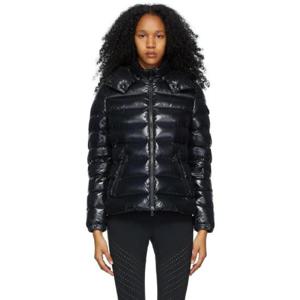 몽클레어 패딩 블랙 다운 배디 재킷 212111F061044