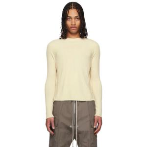 릭오웬스 티셔츠 오프 화이트 할리우드 지오 골지 스웨터 251232M201024