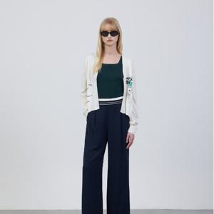 [쥬크]레터링 캣 브이넥 가디건(Z252KSL021)