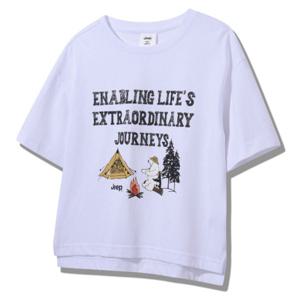 [지프키즈]25신상 남여공용키즈 익곰 펭귄 5부 반팔KQ2TSF253_US