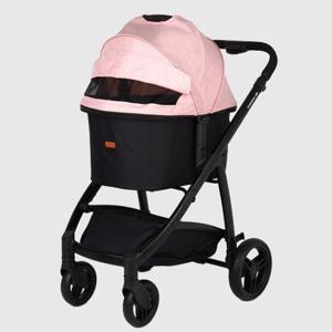 루쏘 유모차 (핑크 L) 애완견이동카 반려견이동카 애견유모카 반려견유모카 강아지이동카