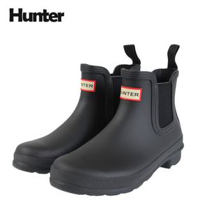헌터 오리지널 첼시 남자 여성 레인부츠 장화 WFS2078RMA-BLK