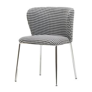 HZY2310 체크 디자인 카페체어