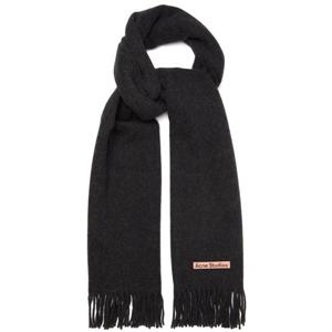 26 SS New Canada 뉴 캐나다 핑크라벨 머플러 블랙 멜란지 CA0102 975