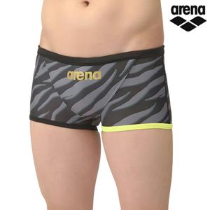 아레나 남성 숏사각 탄탄이 수영복 AS5SWM04M-BKGD