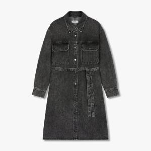 톰보이  투포켓 벨티드 데님 원피스(9105141103)