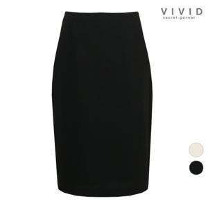 [비비드 시크릿가너]VIVID 여성 페미닌 H라인 정장 스커트