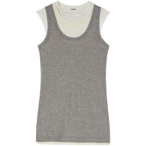 25 FW 질샌더 레이어드 탱크 탑 J40FV0106JTN357 TP432350331