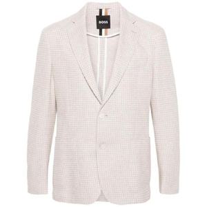 25 FW 보스 하운즈투스 싱글 브레스티드 블레이저 50514655 TP436877310