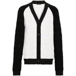 25 FW 발망 컬러 블록 부클레 가디건 CH1KL034KF86 TP432002194