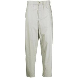 25 FW 조르지오아르마니 밴딩 웨이스트 코튼 팬츠 3SGPP0VST03ZL TP432357273