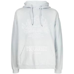 25 FW 디스퀘어드2 로고 프린트 후드티 S74GU0628S25030 TP432303948