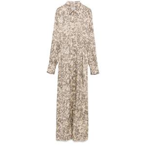 25 FW 골든구스 그래픽 프린트 맥시 드레스 GWP02156P001913 TP434130396