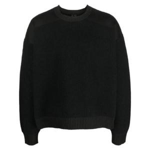 25 FW 요지야마모토 골지 니트 패널 스웨터 H63084 TP432320541