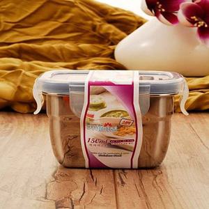 스텐락사각밀폐용기2호 150ml 밀폐 음식물보관 보관용기 주방용품 생활용품 다용도