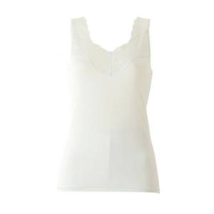 비너스  여성 레이스넥 인견 뱀부 런닝(VLG2459R)