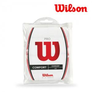 윌슨 WRZ4016WH 프로 오버그립 12입 테니스 배드민턴 그립
