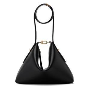 25 FW 토템 여성 블랙 베벨 가죽 클러치 252771F044009