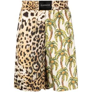 25 FW 로베르토 카발리 프린트 와이드 쇼츠 QMT206RK102 TP438789531