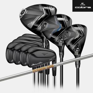 코브라 다크스피드 어댑트 미즈노 프로 225 블랙 스틸 조합 남성풀세트[10PC/7i/4번~PW][DG 120]