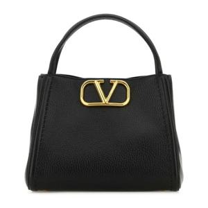 발렌티노 미디엄 더블 핸들 토트백 7W2B0R21IMZ 0NO 0NO