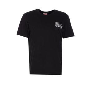 겐조 반팔 티셔츠 FF65TS1524SI 99J Black