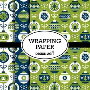 아트박스/디자인아지트 [기성]포장지크리스마스 메리벨