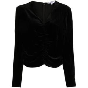 25 FW 베로니카비어드 펠로나 벨벳 블라우스 2310FL2340617 TP432176720