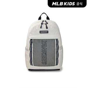 [MLB키즈 공식] 25N 로고 포인트 2LAYER 책가방 NY (Cream) 7ABKB075N-50CRS