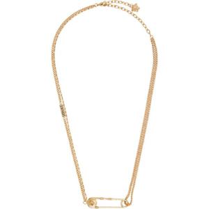 25 FW 베르사체 여성 세이프티 핀 네크리스 252404F023003