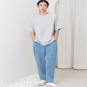 [리빌모아]남자 핀턱 오버핏 배기 데님 청바지 DJ2-JEA-SHSSGWJ2