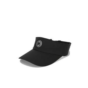 롤링롤라이 메탈릭 블랙 타공 바이저 골프 모자