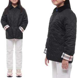 [버버리] 24FW 코듀로이 다이아몬드 퀼팅 재킷 (8092519 BLACK 24F)