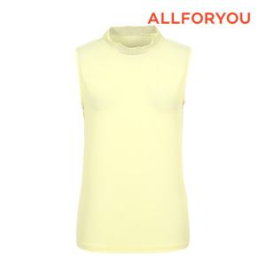 [올포유] 여성 반넥 프릴 민소매 티셔츠 ALQTN3431-203