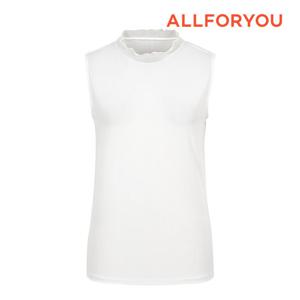 [올포유] 여성 반넥 프릴 민소매 티셔츠 ALQTN3431-100