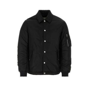 알렉산더 맥퀸 코트 765591QRAAK 1000 BLACK