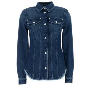 베르사체 블라우스 10184701A12930 1D800 Medium Blue