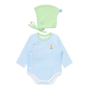 블루독베이비 BL체크도기세트바디슈트 45A70-040-16