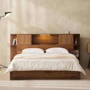 잉글랜더 SAF 베토벤 LED 수납 침대(매트제외-QK겸용)