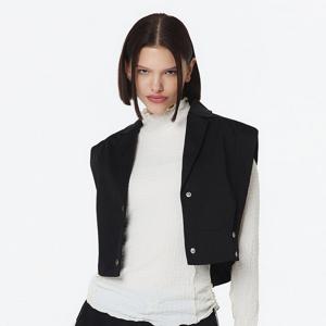 [OFFROAD] 여성 테일러드 VEST (블랙)_5LB1431