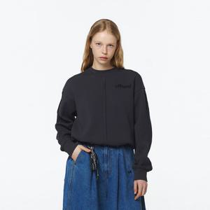 [OFFROAD] 유니 필드투필드 자수&프린트 MTM (차콜 그레이)_5LG5913