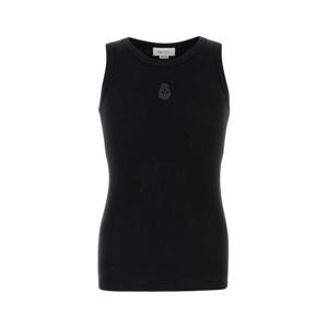 알렉산더 맥퀸 탑 815098QXAA9 1000 BLACK