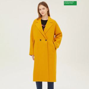 베네통 베스티 울 롱 코트 BACT52361_YE