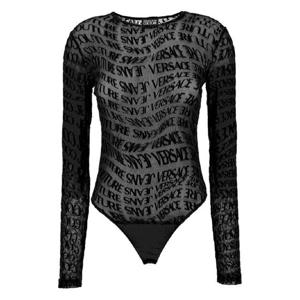 25 FW 베르사체진스꾸뛰르 로고 프린트 메시 바디수트 79HAM221JS490 TP440247080