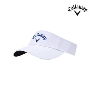 캘러웨이 2024 리퀴드메탈 바이저 남성용 골프모자 화이트/딥코발트